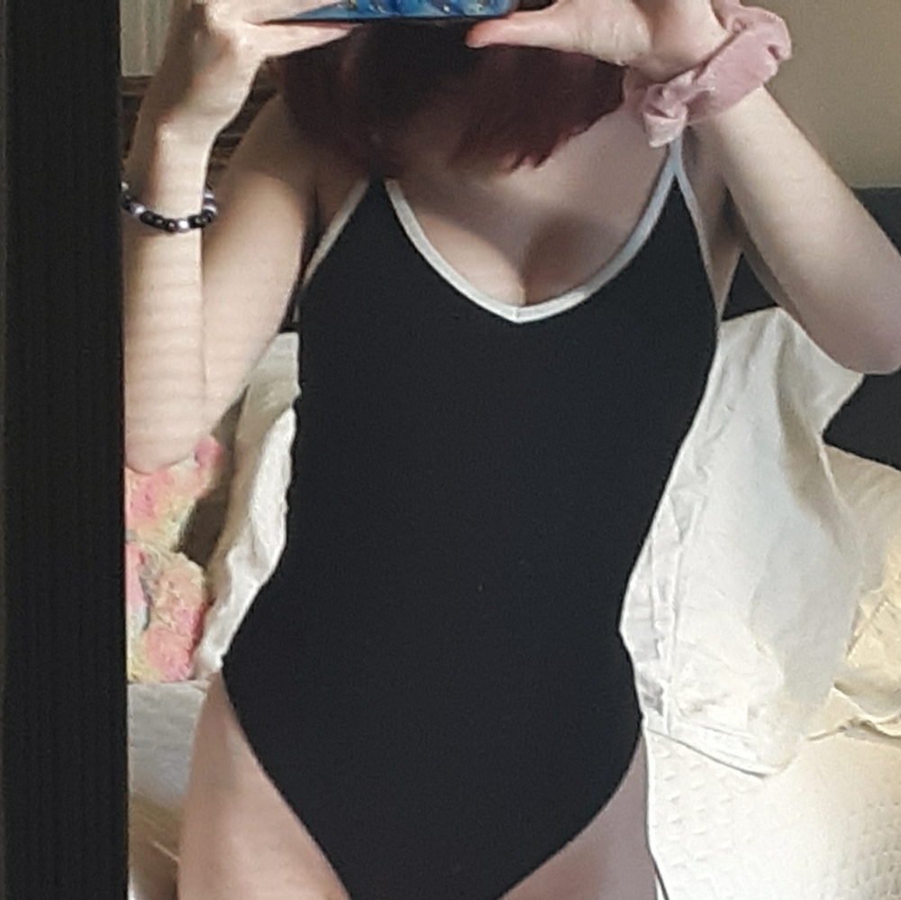 Forever21 black bodysuit